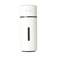 260ML Wireless Air Humidifier - USB Aromatherapy Diffuser with Rechargeable Battery and LED Night Light for Home and Office