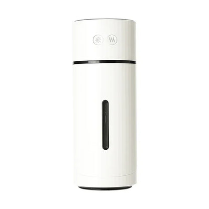 260ML Wireless Air Humidifier - USB Aromatherapy Diffuser with Rechargeable Battery and LED Night Light for Home and Office